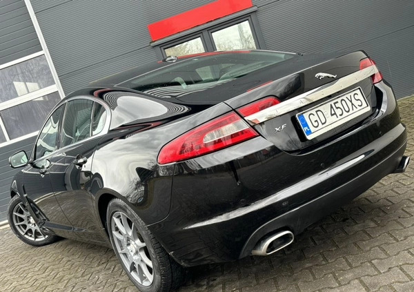 Jaguar XF cena 39800 przebieg: 177114, rok produkcji 2010 z Wysokie Mazowieckie małe 529